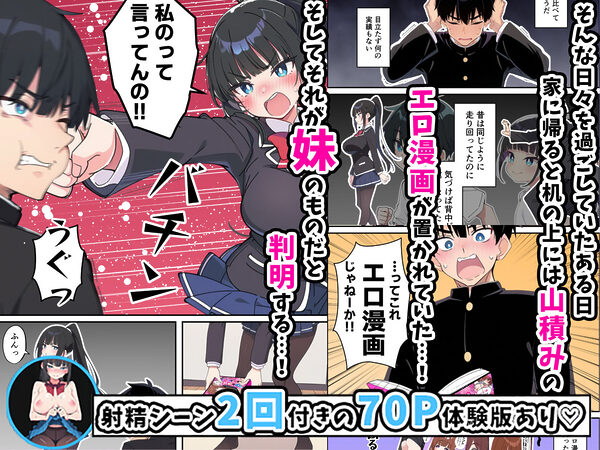 みんなの憧れの生徒会長である妹がエロ漫画大好きな変態だと発覚したので 濃厚あまあまセックスした話 画像3