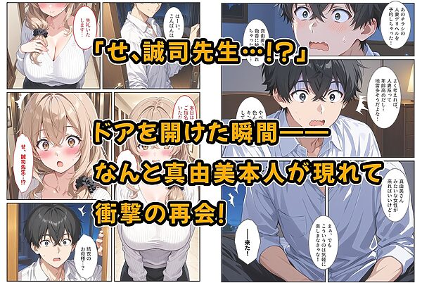 デリヘル呼んだら教え子のママが来たので孕ませました〜娘も一緒に種付けて腹ボテ家族に〜 画像3